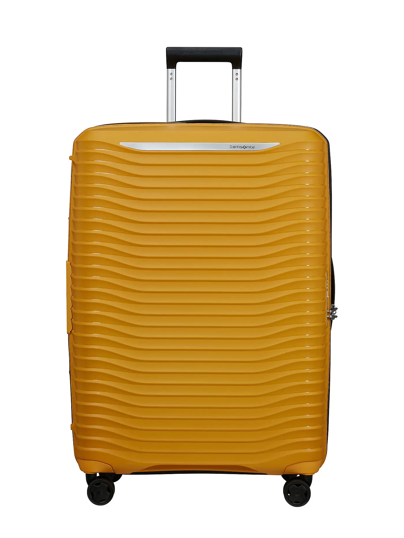 SAMSONITE | Trolley  UPSCAPE SPINNER 75cm erweiterbar black | gelb